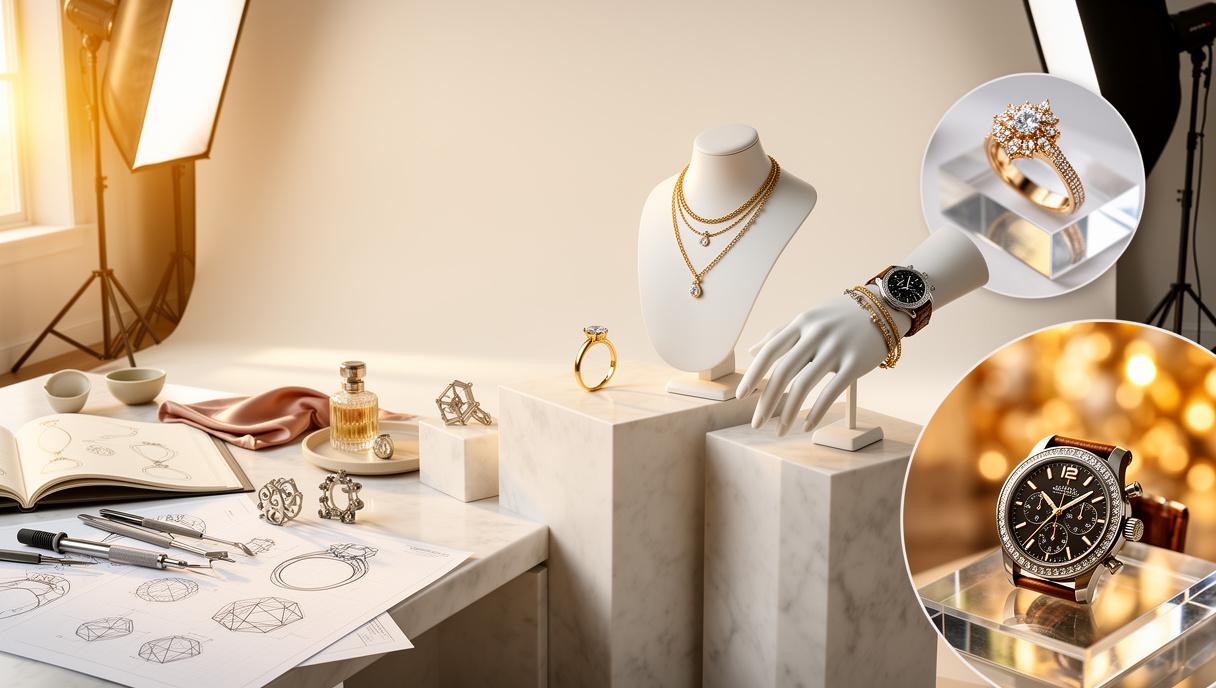 AI jewellery product photography 31